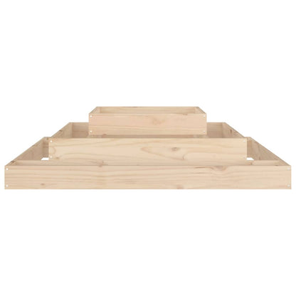 Fioriera 110x110x27 cm in Legno Massello di Pino | homemem39