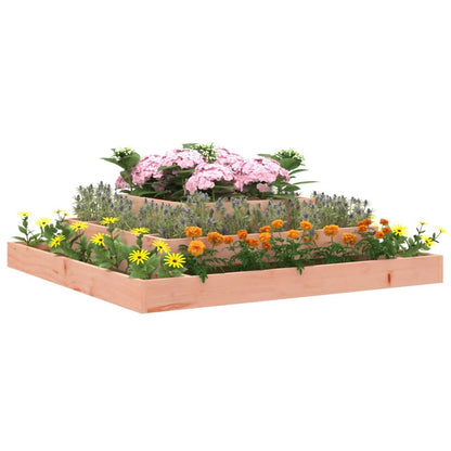 Fioriera 110x110x27 cm in Legno Massello di Douglas | homemem39