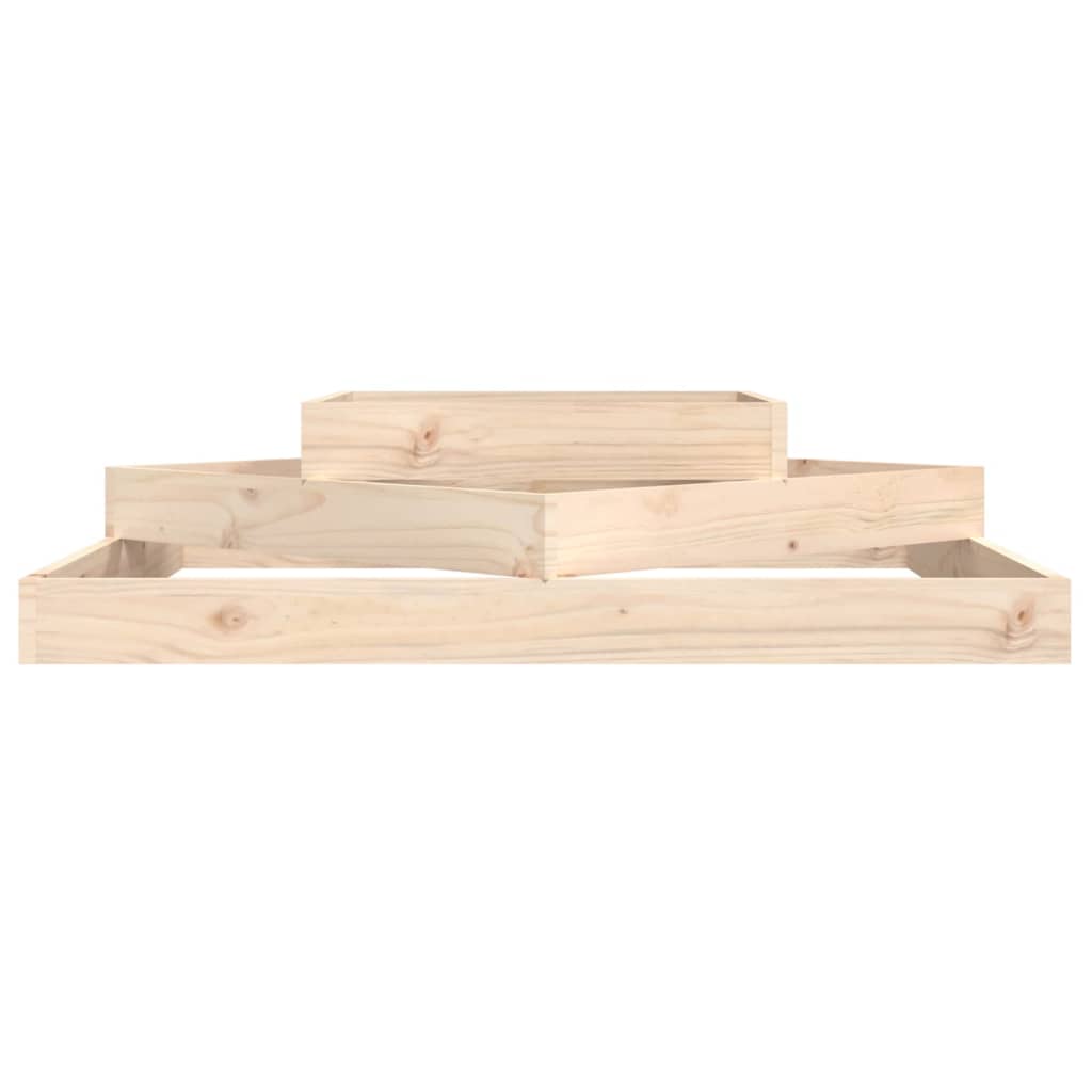 Fioriera 112x112x27 cm in Legno Massello di Pino