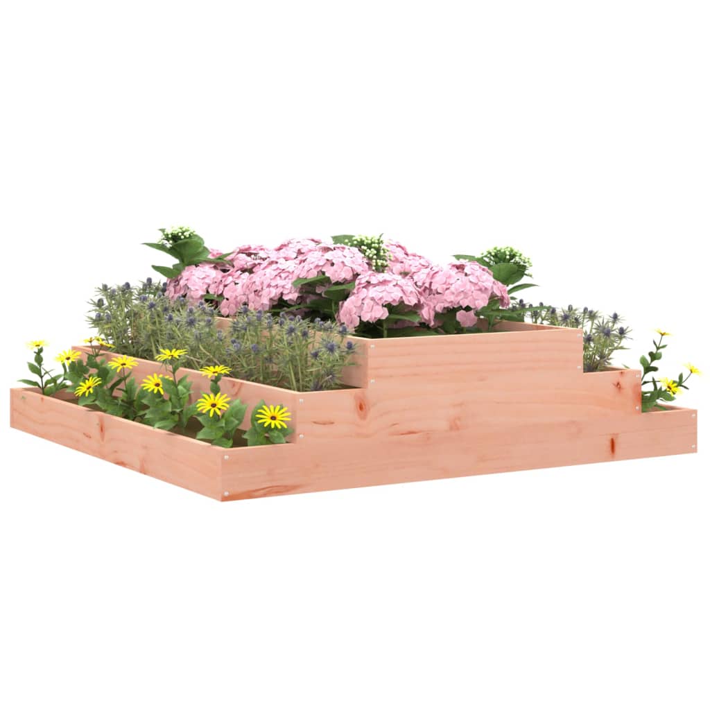 Fioriera 110x110x27 cm in Legno Massello di Douglas | homemem39