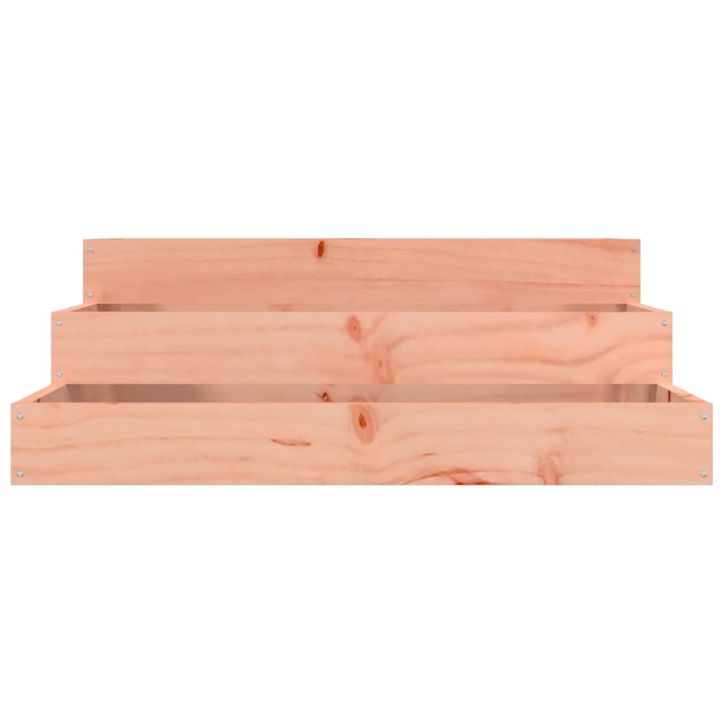 Fioriera 78x78x27 cm in Legno Massello di Douglas