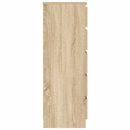 Cassettiera Rovere Sonoma 60x36x103 cm in Legno Multistrato - homemem39