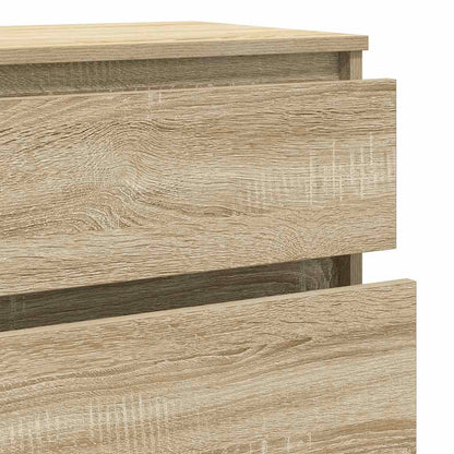 Cassettiera Rovere Sonoma 60x36x103 cm in Legno Multistrato - homemem39