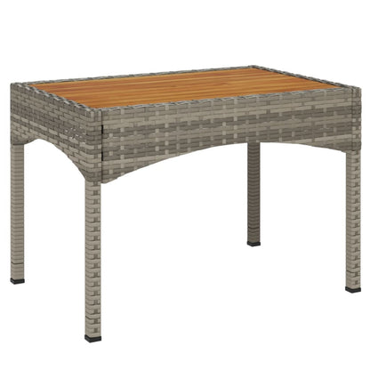 Set Divani da Giardino 3 pz con Cuscini in Polyrattan Grigio | homemem39