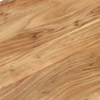 Tavolino da Salotto 110x55x35 cm in Legno Massello di Acacia | homemem39