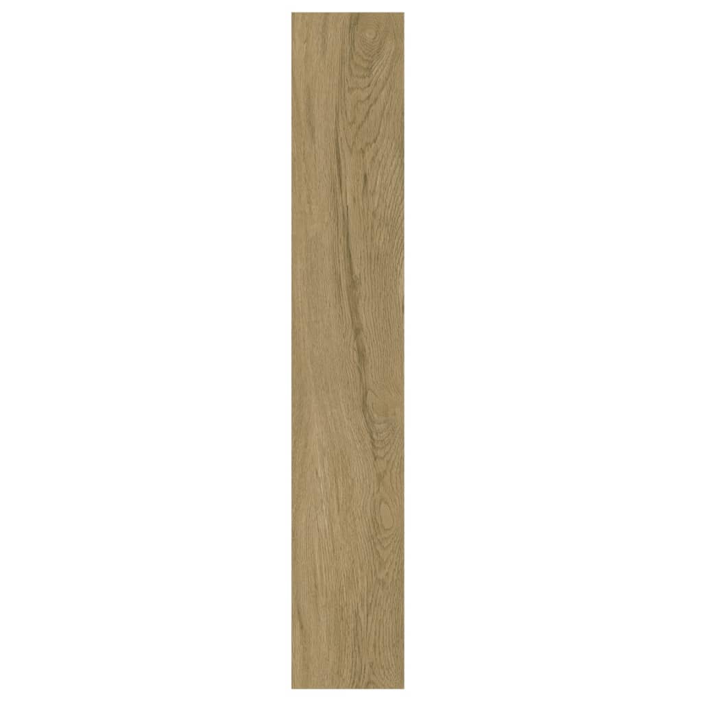 Pannelli da Parete Effetto Legno Marrone PVC 2,06 m²