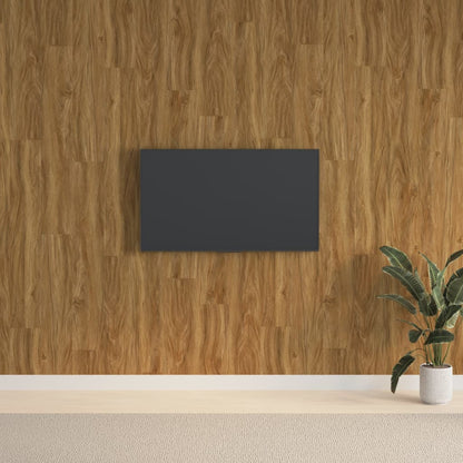 Pannelli da Parete Effetto Legno Marrone PVC 2,06 m² | homemem39