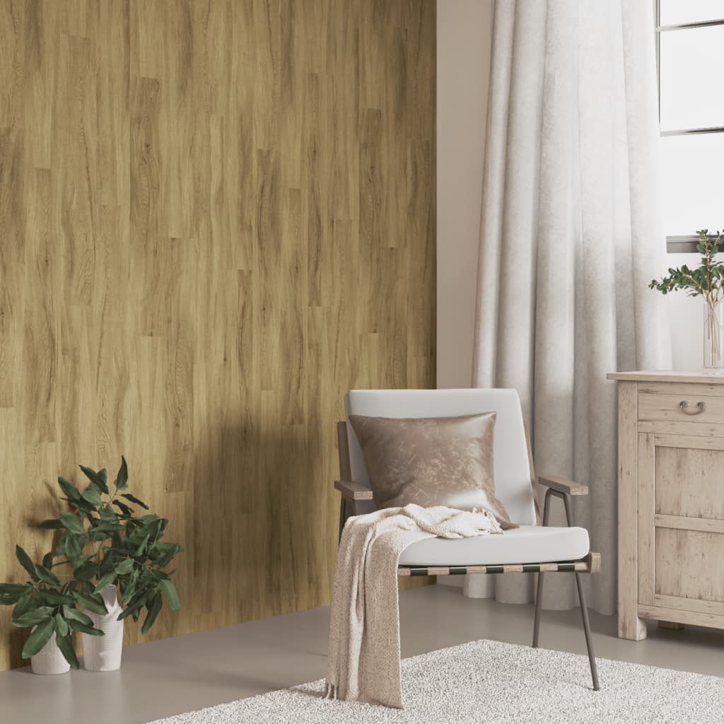Pannelli da Parete Effetto Legno Marrone PVC 2,06 m² | homemem39