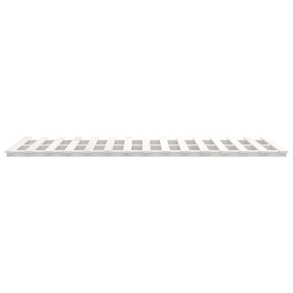 Giroletto senza Materasso Bianco 100x200 cm Legno Massello Pino | homemem39