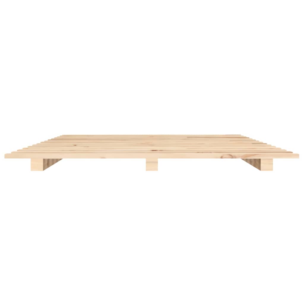 Letto senza Materasso 120x190 cm in Legno Massello di Pino | homemem39