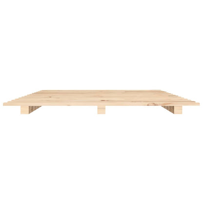 Letto senza Materasso 120x190 cm in Legno Massello di Pino | homemem39