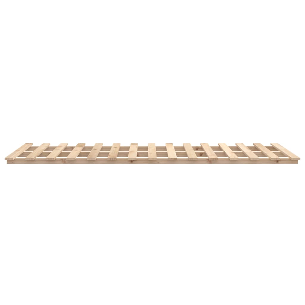 Letto senza Materasso 120x190 cm in Legno Massello di Pino | homemem39