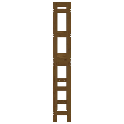 Rastrelliera da Bagno Ambra 63x26x171 cm Legno Massello Pino - homemem39