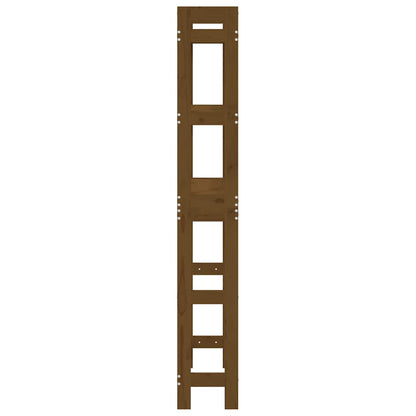 Rastrelliera da Bagno Ambra 63x26x171 cm Legno Massello Pino
