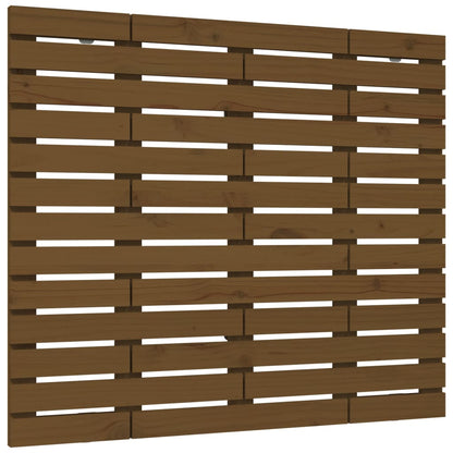 Testiera da Parete Ambra 96x3x91,5 cm in Legno Massello di Pino