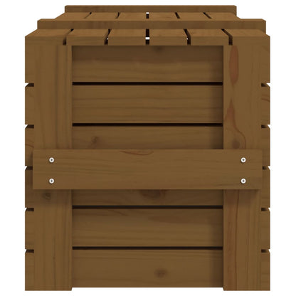 Contenitore Portaoggetti ambra 91x40,5x42cm Legno Massello Pino