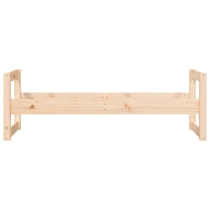 Portapneumatici 120x40x40 cm in Legno Massello di Pino - homemem39