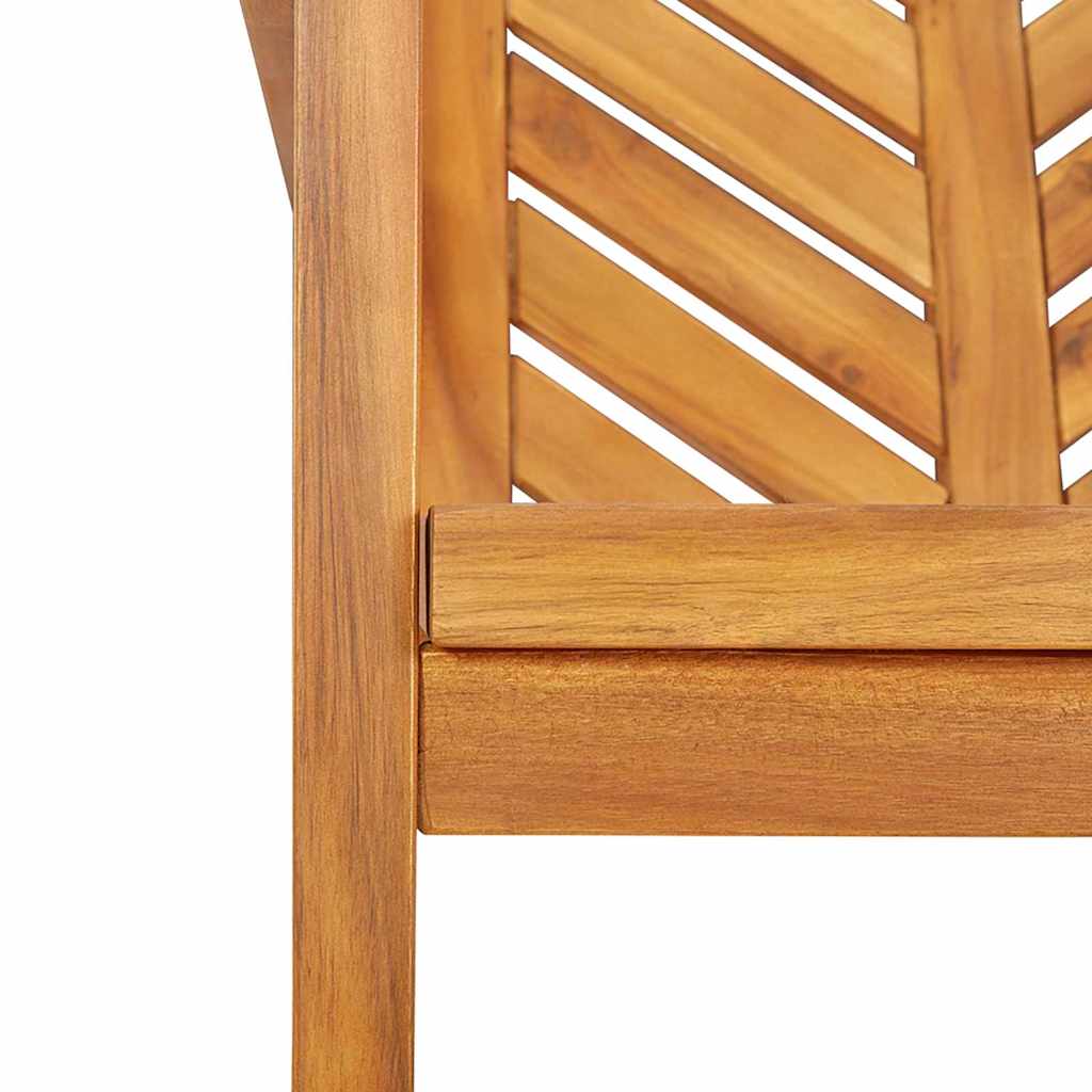Set da Pranzo per Giardino 3 pz Marrone | homemem39