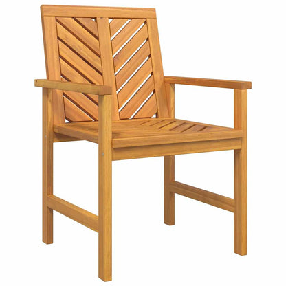 Set da Pranzo per Giardino 6 pcs Marrone