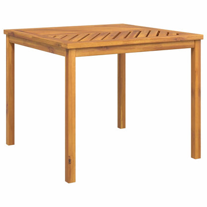 Set da Pranzo per Giardino 5 pz Marrone 90 x 90 x 74 cm