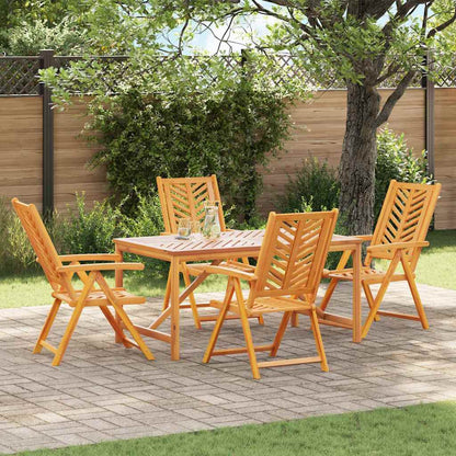 Set da Pranzo per Giardino 5 pcs Marrone | homemem39