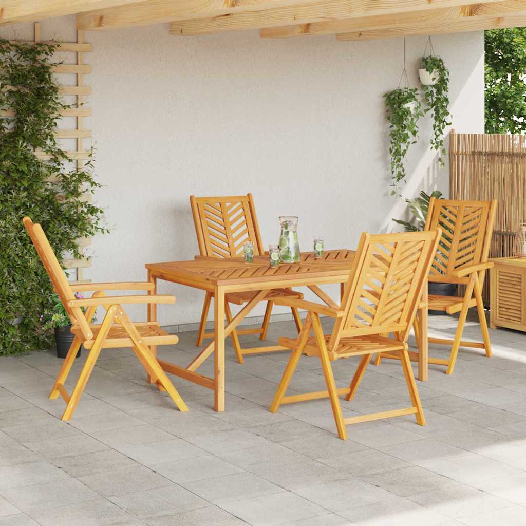 Set da Pranzo per Giardino 5 pcs Marrone | homemem39