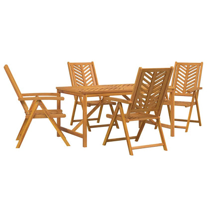 Set da Pranzo per Giardino 5 pcs Marrone | homemem39