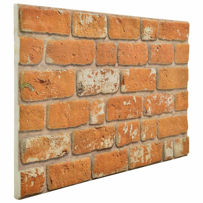 Pannelli da parete 10 pcs Mattone 100 x 50 cm Schiuma EPS | homemem39