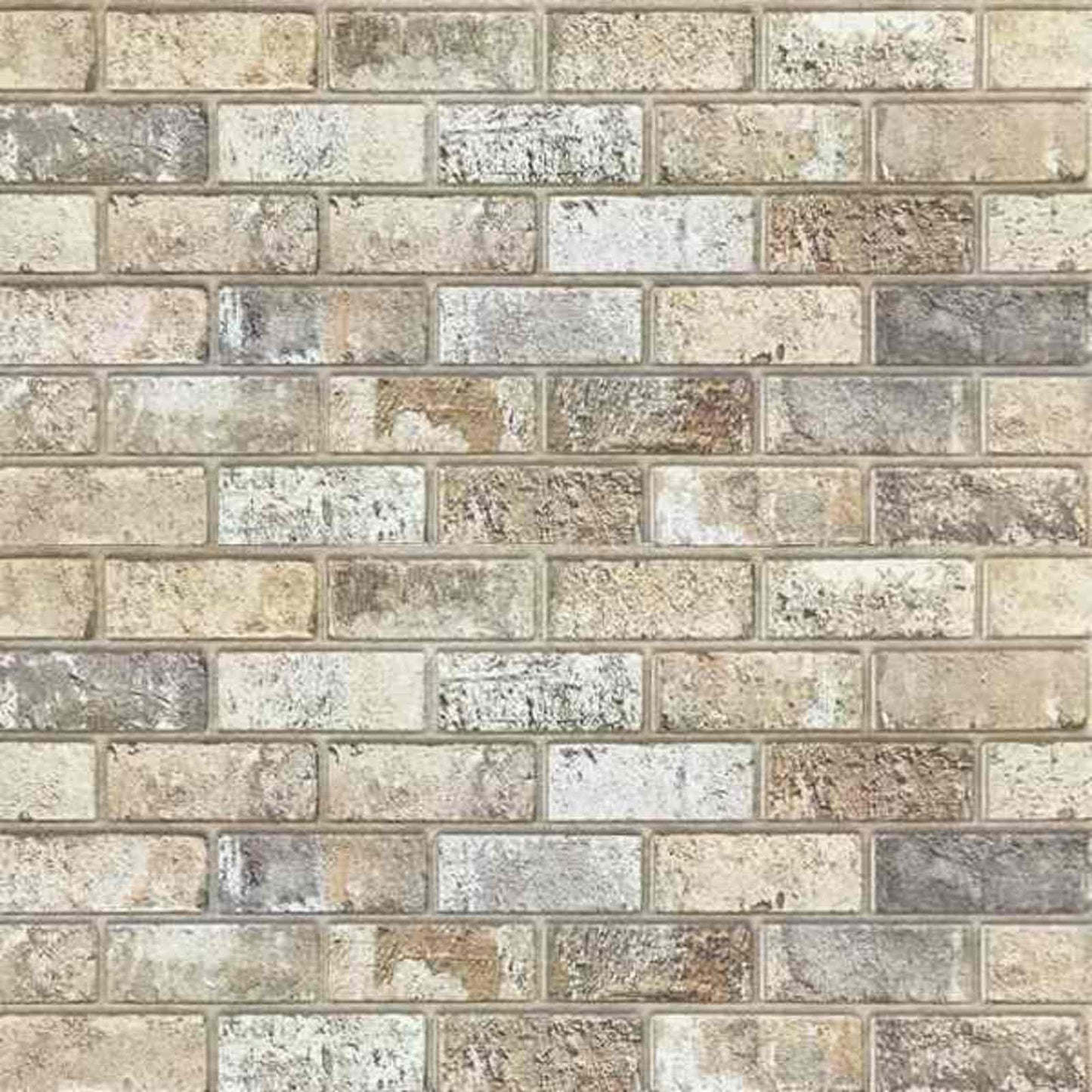 Pannelli da parete 10 pcs Sabbia 100 x 50 cm Schiuma EPS | homemem39