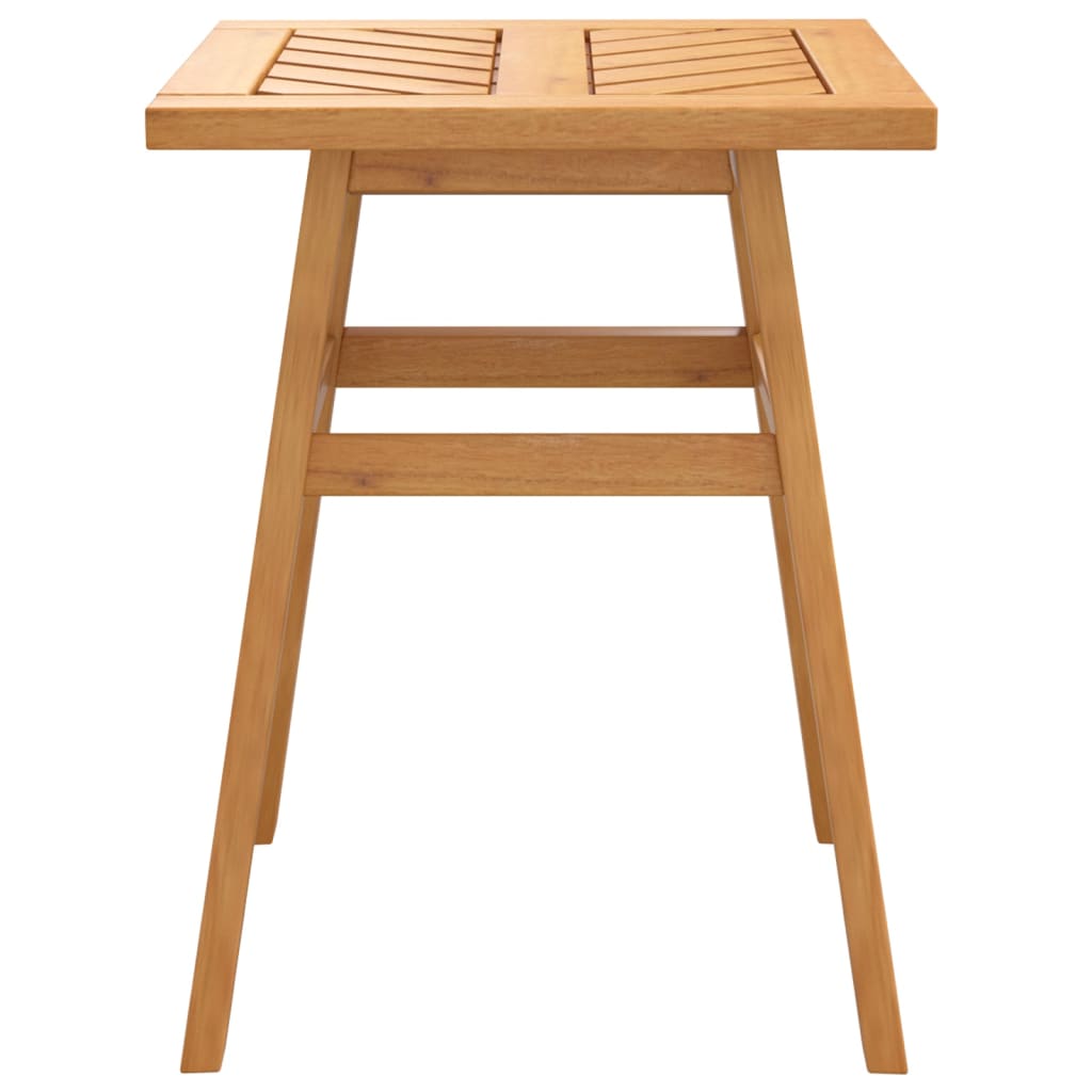 Tavolino 45x45x60 cm in Legno Massello di Acacia | homemem39