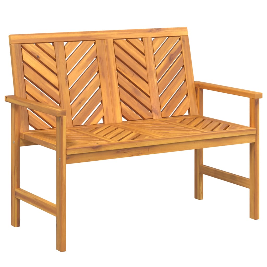 Panca da Giardino 109 cm in Legno Massello di Acacia | homemem39