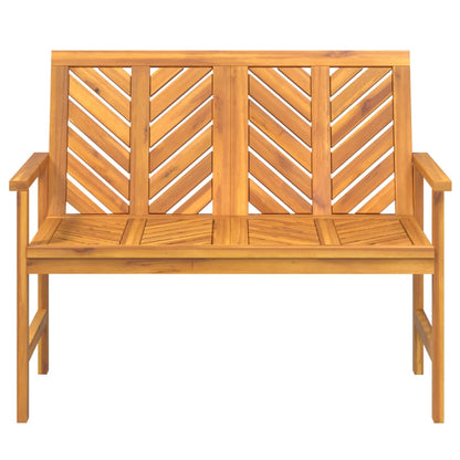 Panca da Giardino 109 cm in Legno Massello di Acacia | homemem39