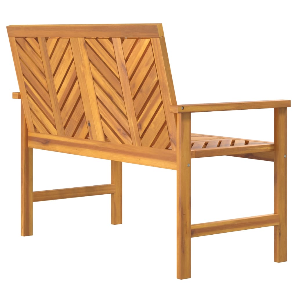 Panca da Giardino 109 cm in Legno Massello di Acacia | homemem39