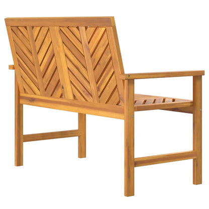 Panca da Giardino 109 cm in Legno Massello di Acacia | homemem39