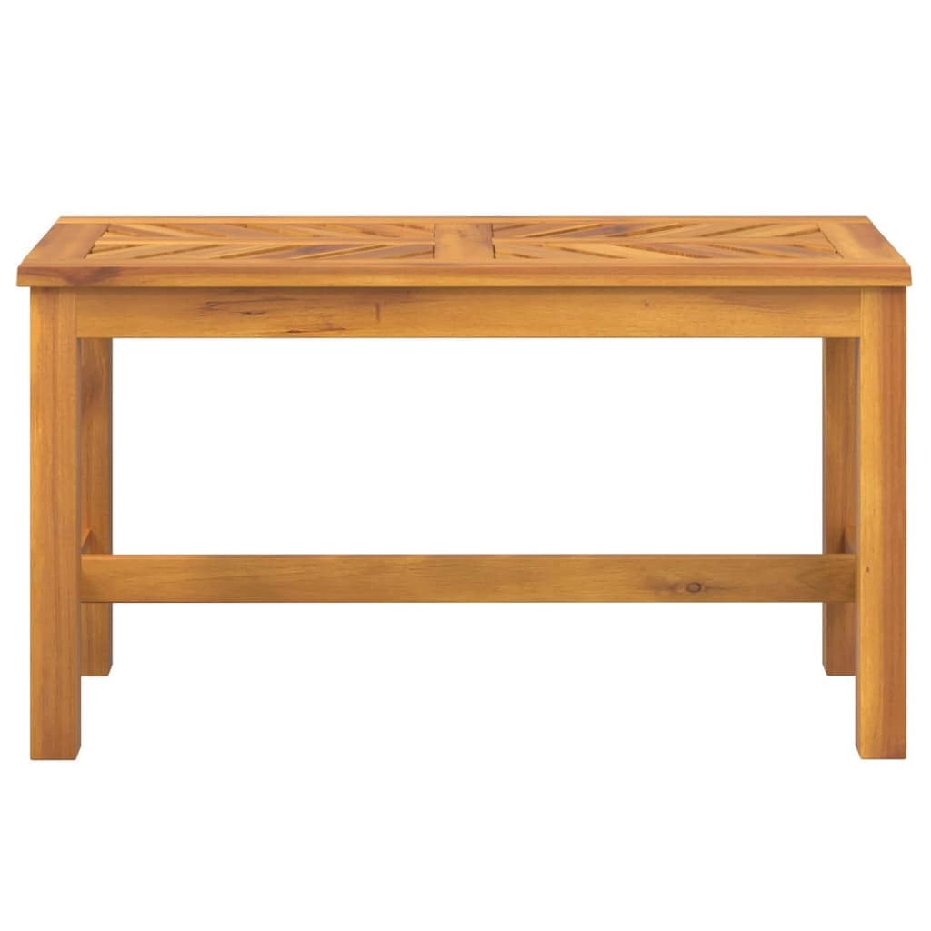 Panca da Giardino 80 cm in Legno Massello di Acacia | homemem39