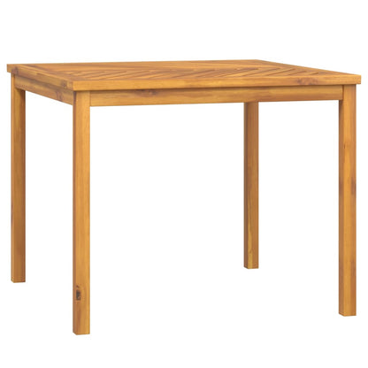 Tavolo da Pranzo da Giardino 90x90x74 cm Legno Massello Acacia - homemem39