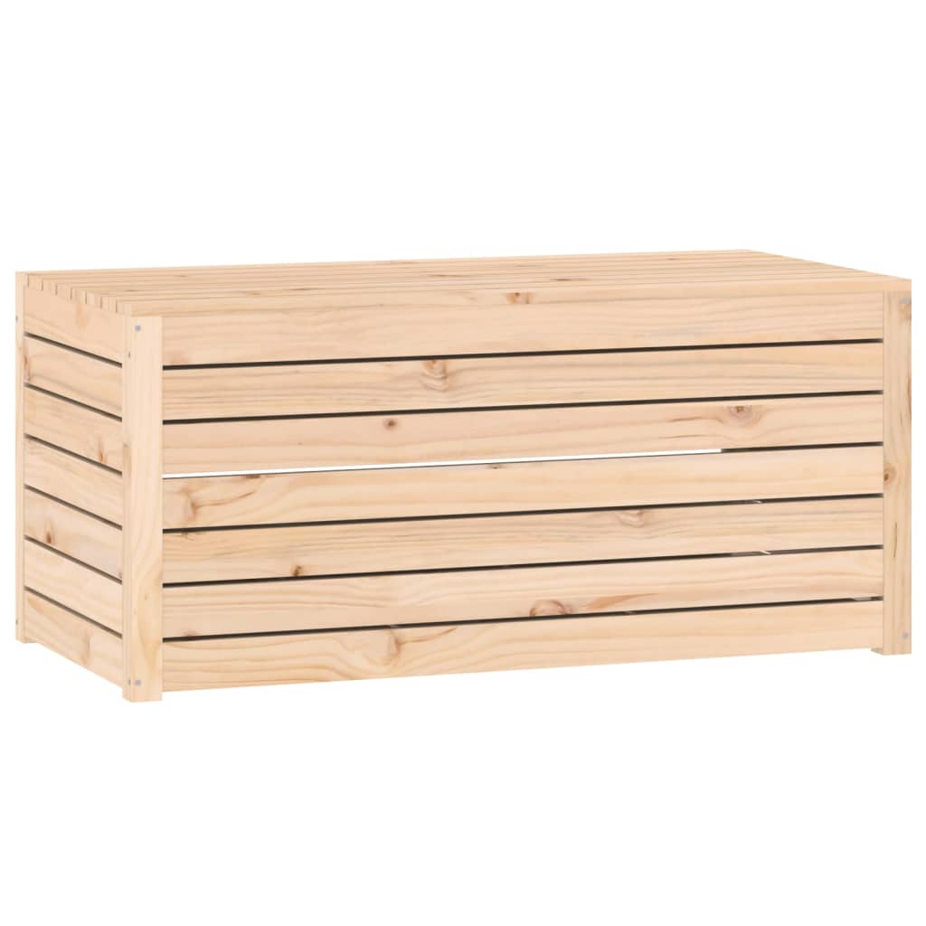Contenitore Giardino 101x50,5x46,5 cm Legno Massello di Pino - homemem39