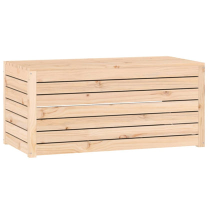 Contenitore Giardino 101x50,5x46,5 cm Legno Massello di Pino - homemem39