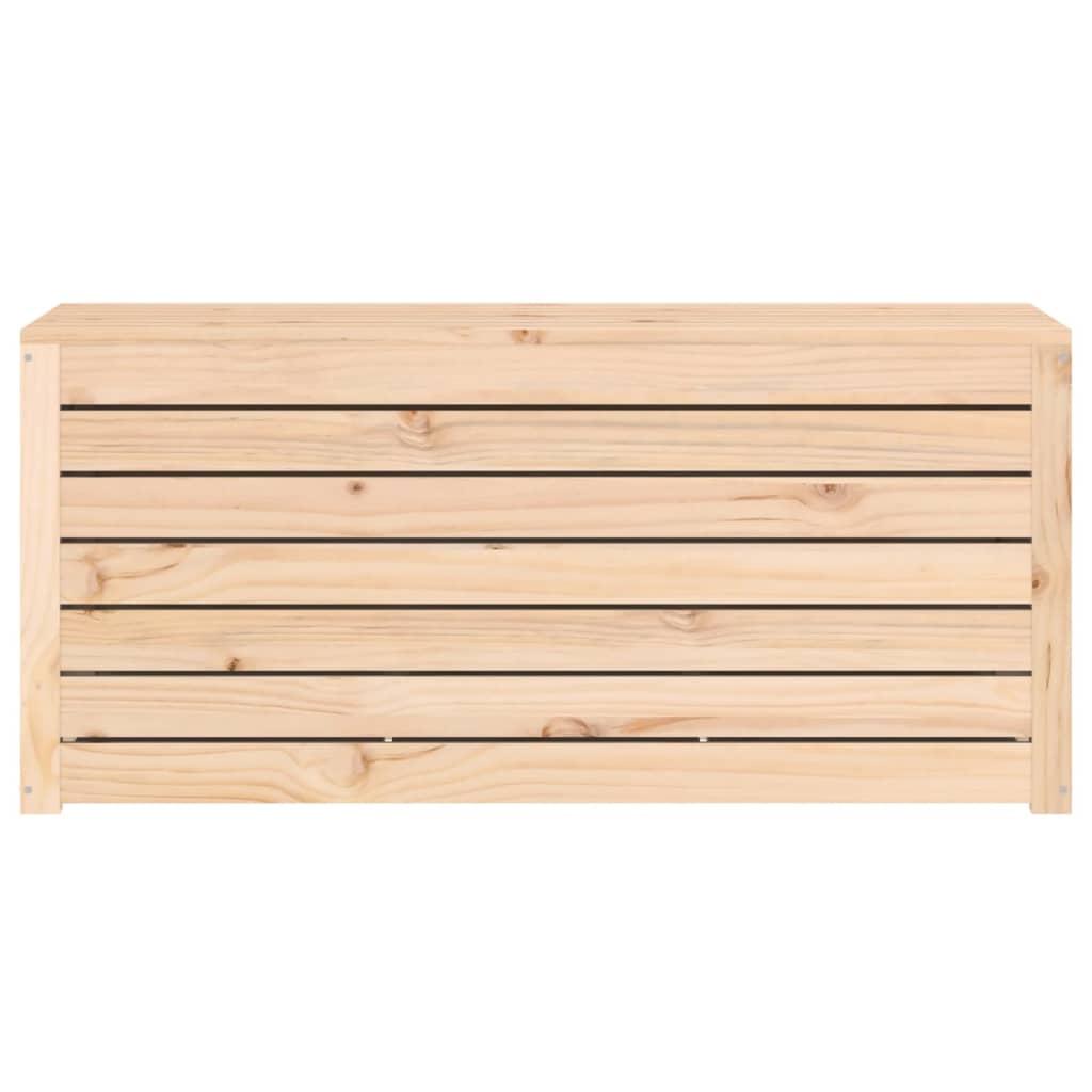 Contenitore Giardino 101x50,5x46,5 cm Legno Massello di Pino | homemem39