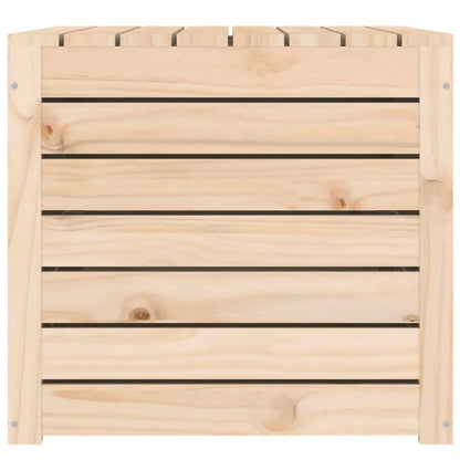 Contenitore Giardino 101x50,5x46,5 cm Legno Massello di Pino - homemem39