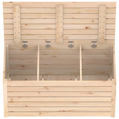 Contenitore Giardino 101x50,5x46,5 cm Legno Massello di Pino - homemem39