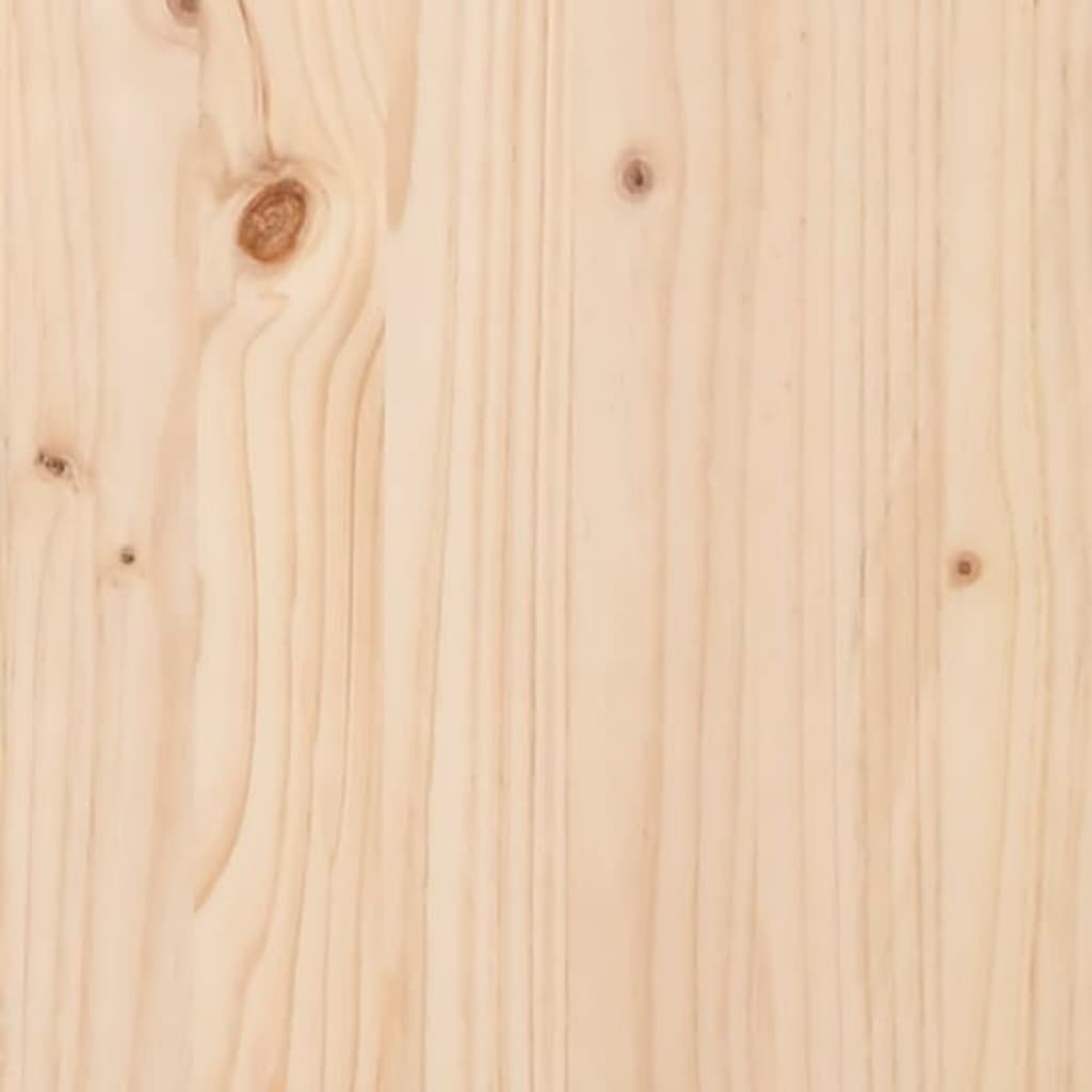 Contenitore Giardino 101x50,5x46,5 cm Legno Massello di Pino | homemem39
