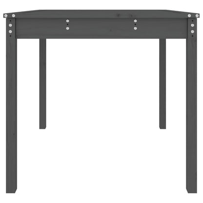 Tavolo da Giardino Grigio 82,5x82,5x76 cm Legno Massello Pino - homemem39
