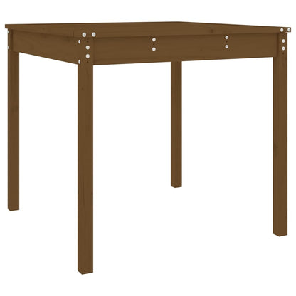 Tavolo da Giardino Ambra 82,5x82,5x76 cm Legno Massello di Pino - homemem39