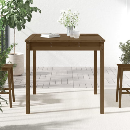 Tavolo da Giardino Ambra 82,5x82,5x76 cm Legno Massello di Pino - homemem39