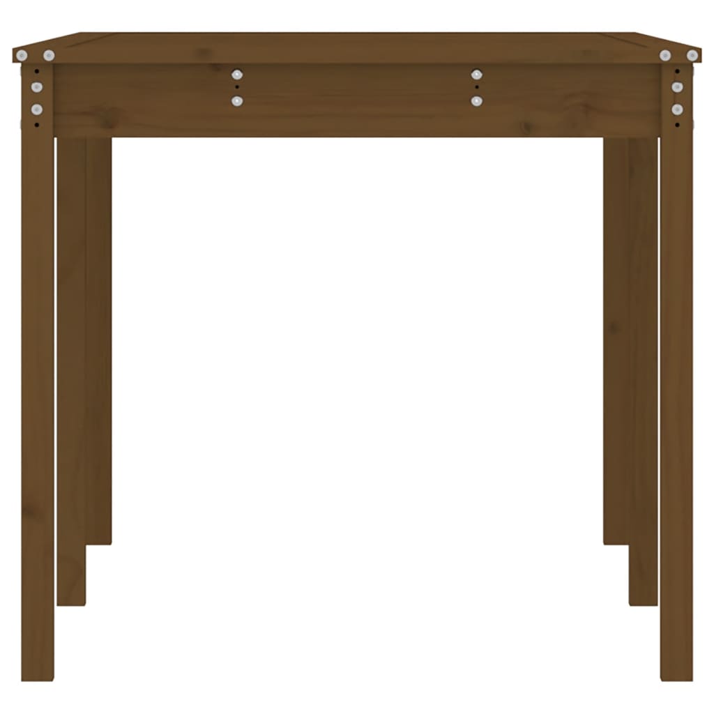Tavolo da Giardino Ambra 159,5x82,5x76cm Legno Massello di Pino - homemem39