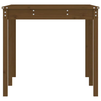 Tavolo da Giardino Ambra 159,5x82,5x76cm Legno Massello di Pino - homemem39
