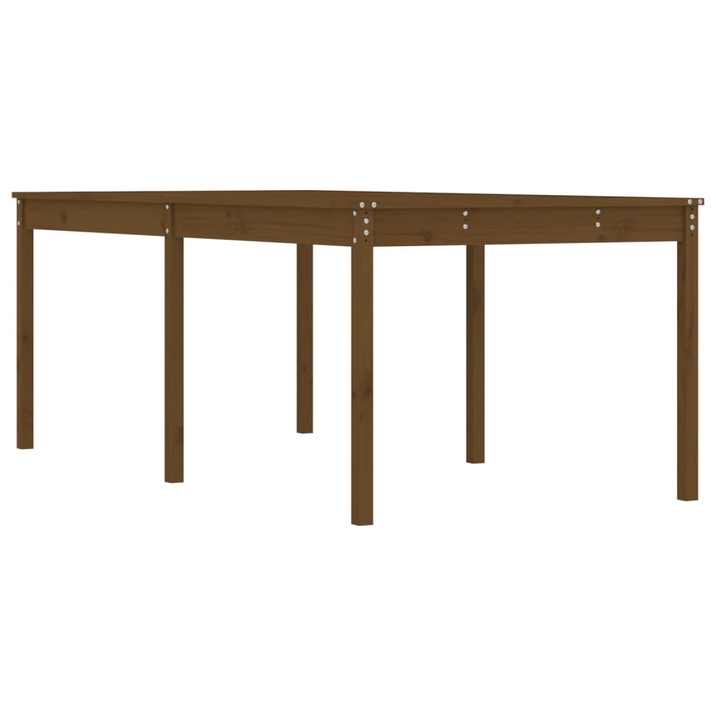 Tavolo da Giardino Ambra 203,5x100x76cm Legno Massello di Pino - homemem39