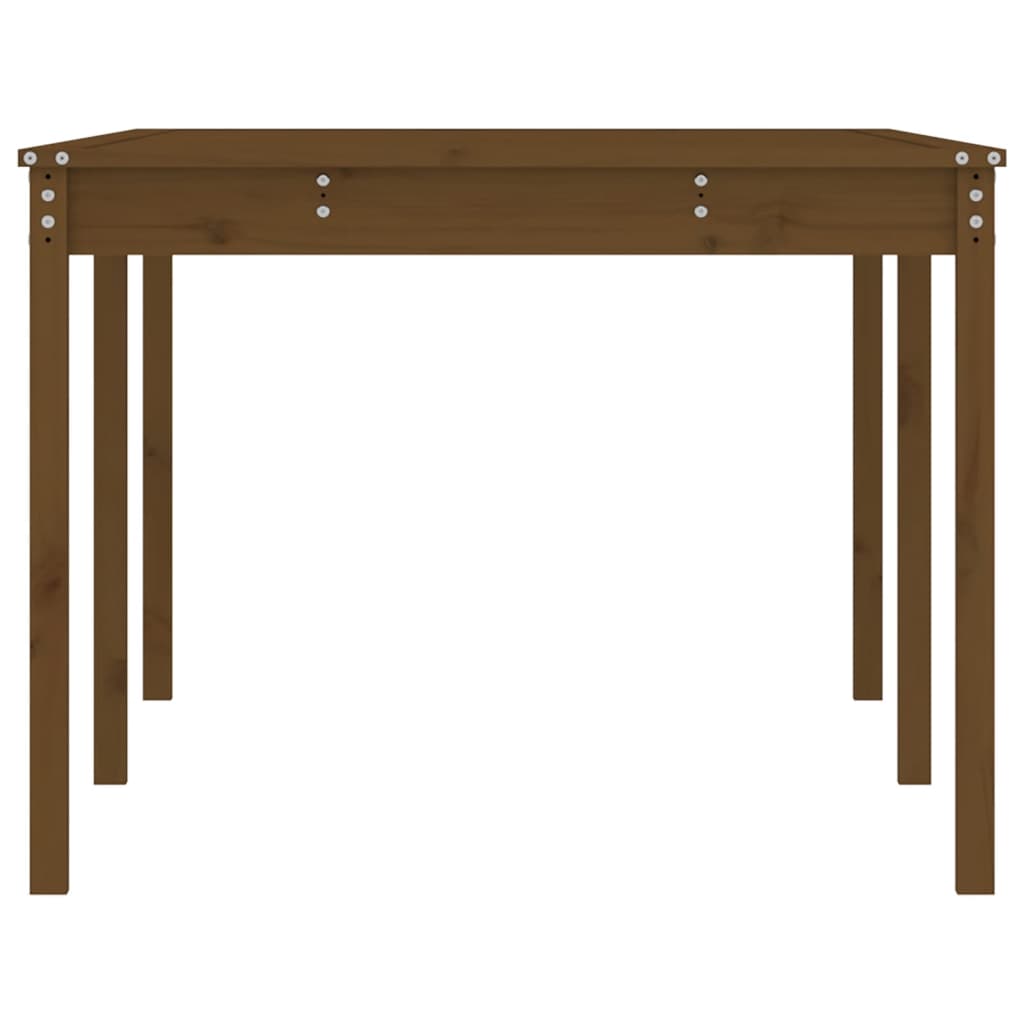 Tavolo da Giardino Ambra 203,5x100x76cm Legno Massello di Pino - homemem39