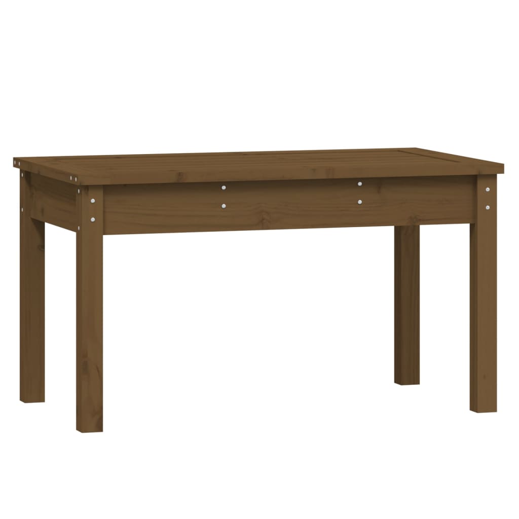 Panca da Giardino Ambra 80x44x45 cm Legno Massello di Pino - homemem39